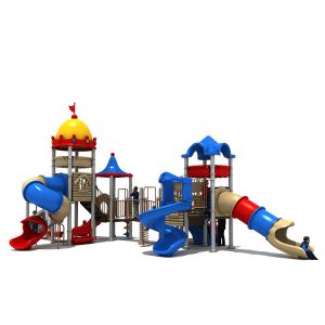 Buy cheap Children Amusement Park Playground Plastic Slides Outdoor Aluminum Alloy from wholesalers