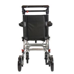 Buy cheap Aluminium Lightweight Transport Wheelchair Manual Foldable from wholesalers