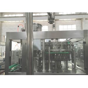 Carbonated Drink Beverage PET Plastic Glass 3 In 1 Monobloc Bottle Filling