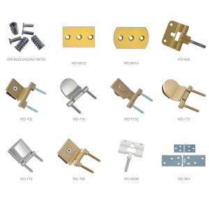 Buy cheap Customized White Chrome Lift Off Hinges Heavy Duty 2mm Thick from wholesalers