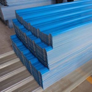 Aluminized Zinc Corrugated Roofing Sheets Multicolor 1000 Series SGCC