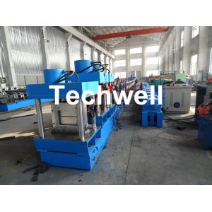 China High Frequency PLC Control C / Z Purlin Roll Forming Machine , C Channel Roll Forming Machine on sale China High Frequency PLC Control C / Z Purlin Roll Forming Machine , C Channel Roll Forming Machine on sale