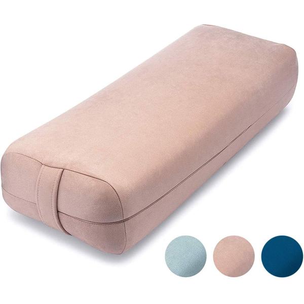 Quality Mixed Density Layers Back Support Rectangular Yoga Bolster Pillow for sale