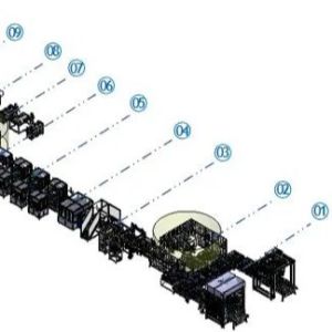 Buy cheap Customized Lithium Battery Pack Production Line Lithium 280AH Battery Pack Assembly Line For 18650 Lithium-Ion from wholesalers