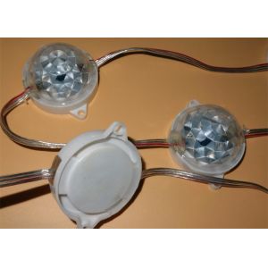 WS2811 Diamond Cover Smart Rgb LED Pixel Modules 56mm Diameter 6pcs LEDs Inside