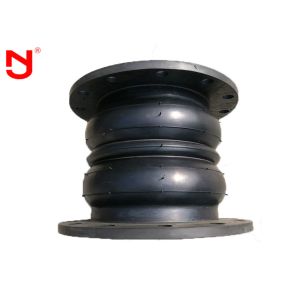 Buy cheap Galvanized Double Sphere Rubber Expansion Joint With Reinforcing Layer from wholesalers