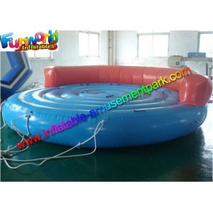 Buy cheap Custom Inflatable Water Toys Crazy UFO Water Towable Tube , Waterproof from wholesalers