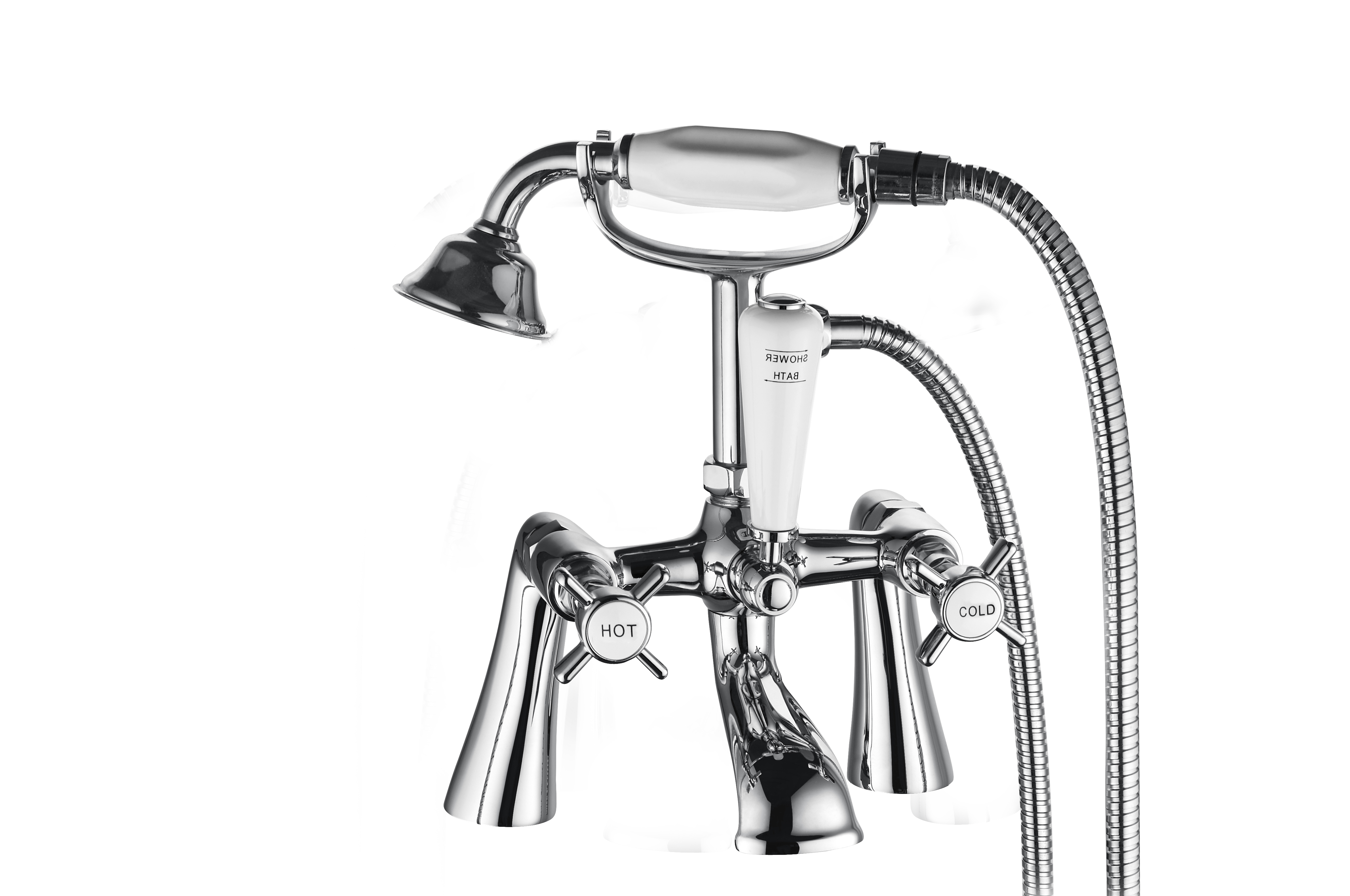 Buy cheap Brass Bath Shower Mixer Faucet With Chrome Finish Classical T8046 from wholesalers