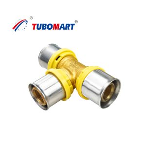 Buy cheap CW617N Brass High Performance Pex Press Fittings PEX AL PEX Pipe Press Fittings from wholesalers