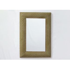 Wrought Frame Handmade Antique Metal Wall Art Mirror