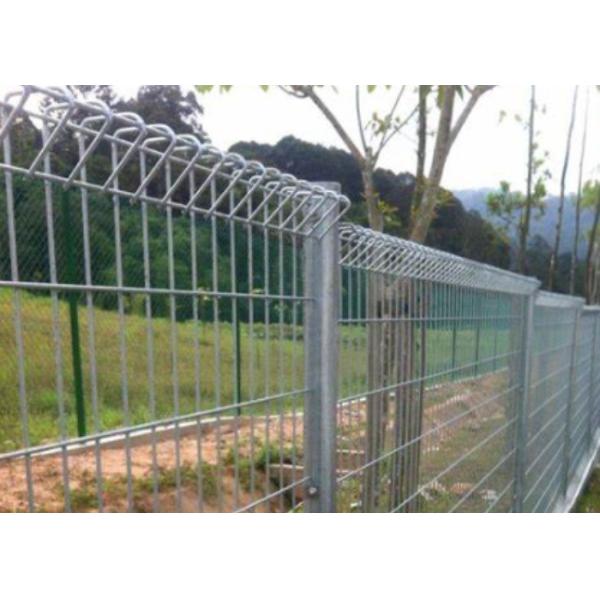 Quality Robust Roll Top Fencing with Welded Mesh Construction and Rounded Safe Edges Ideal for School Grounds, Parks, Walkways, and Public Facilities for sale