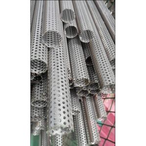 Buy cheap 304L Filter Frame Straight Seam 304 Filter Element Center Frame Perforated Metal Welded Tubes Air Center Core Pipe from wholesalers