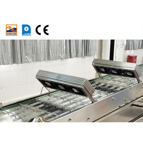 Quality Stainless Steel Cone Industrial Line Accessories Marshalling Cooling Conveyor for sale