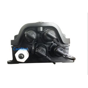 Outdoor Waterproof IP68 Fiber Optic Distribution Box 4 Core H Connector Pre