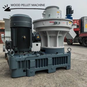 China 132KW Vertical Ring Die Wood Pellet Mill Machine 2t/h production capacity on sale