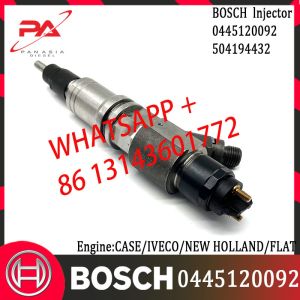 Buy cheap original Diesel Common Rail Injector 0445120092 504194432 for CASE//NEW HOLLAND/FLAT from wholesalers