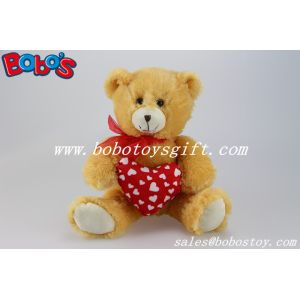 Buy cheap Valentines Day Gifts Plush Teddy Bear With Red Heart Pillow from wholesalers