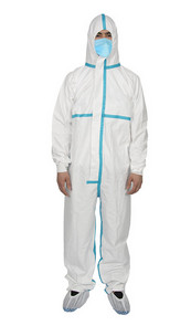 Buy cheap Breathable Disposable Isolation Gowns Medical Protective Clothing Dustproof from wholesalers