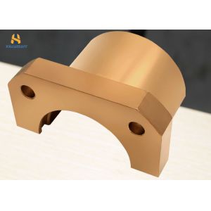 CNC Machining Copper Flanged Split Bushing For Full Specification