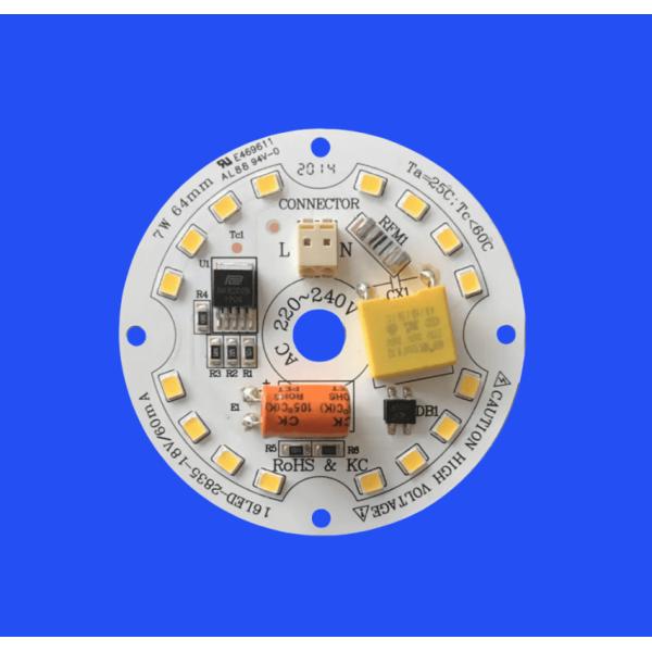 Buy cheap 7W Customized LED Modules 220V 4000K DOB PCB AC LED Board for LED Downlight from wholesalers
