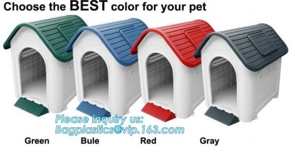 Quality pet cage , plastic dog house with lock , dog house with steel door, Plastic Dog Outdoor Pet House, Home Indoor Outdoor E for sale