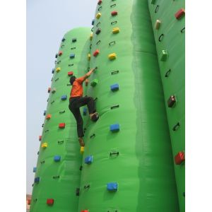 Inflatable Mobile Rock Climbing Wall Sports Game Inflatable Mountain