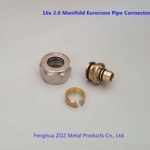 Buy cheap Manifold Eurocone 16 x 2mm PEX Connector , PEX Compression Connector, Manifold Adapter from wholesalers