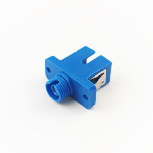 FTTH Hybrid Optic Fiber Adapters Couplers with Zirconia Sleeve and SC FC