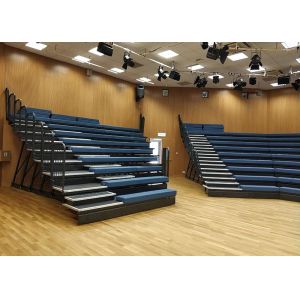 Buy cheap Customized Arena Stage Seating Retractable Wall Attached Unit Platform For Auditorium from wholesalers