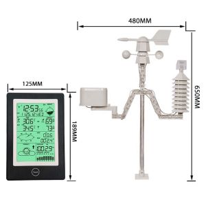 Buy cheap Temperature And Humidity Sensor Outdoor Weather Station For Precise Weather Forecasting -40 To 60 ° C from wholesalers