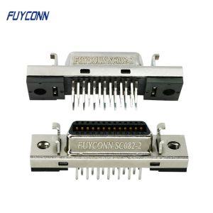 Buy cheap 26 Pin SCSI Connector Right Angle Type Female SCSI PCB Connector W/ Fixness Hanger from wholesalers
