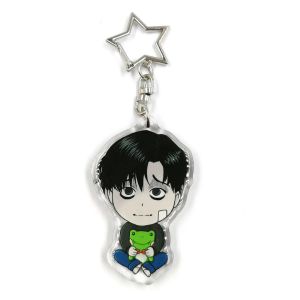 Custom high quality translucent printed anime charm acrylic plastic epoxy