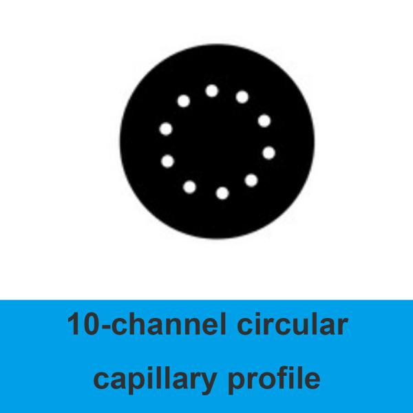 Quality High Precision 10 Channel Capillary Quartz Tube Circular for sale
