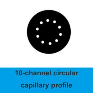 Buy cheap High Precision 10 Channel Capillary Quartz Tube Circular from wholesalers