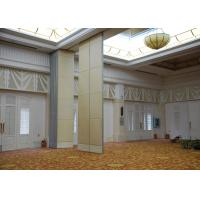 Buy cheap Veneer Gypsum Acoustic Folding Partitions , Accordion Folding Partitions For Restaurant product