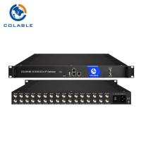 Buy cheap 16 CH DVB S2 ISDB T DVB IP Gateway With IP MPTS SPTS Output COL5816B Durable product