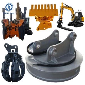 Buy cheap SL018-VT DH35 DH55-V DH55G DH50-7 DH55D DH60 6 8t 10t 18t 20t Excavator Attachment Self Electric Electromagnetic Sucker from wholesalers