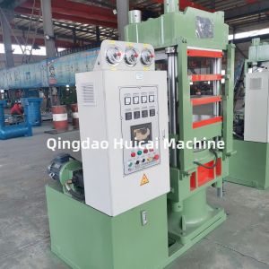 Buy cheap 220V Voltage Rubber Tile Vulcanizing Press with PLC Touch Screen Control System from wholesalers