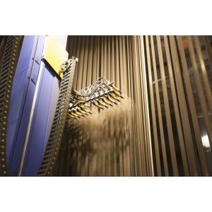 Buy cheap LPG Vertical Powder Coating Line Surface Treatment Equipment For Aluminium Alloy Profile from wholesalers