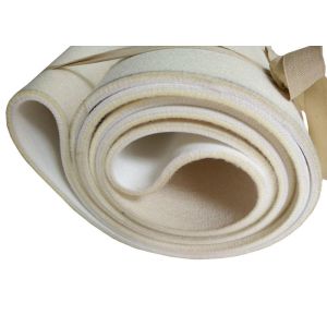Buy cheap Needled Endless Nomex Felt Pad 21mm Thickness Customized Length from wholesalers