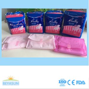 China All Natural Feminine Cotton Ladies Sanitary Napkins For Heavy Periods With Function Anion on sale