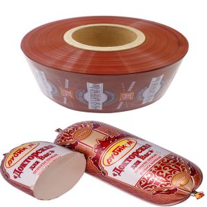 Buy cheap Different Colours Available Customs Logo Flexography Printing 5 Layers Sausage Casings For Sausages from wholesalers
