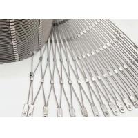 Buy cheap Architectural Rope Mesh For Building Facade, Railing Filler Mesh, Fencing, Zoo Mesh,Helideck Perimeter Safety Netting product