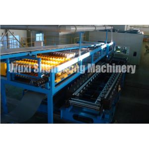 Buy cheap PU Sandwich Panel Production Line Electrical / Hydraulic Controlling from wholesalers
