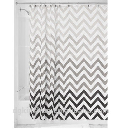 Buy cheap Gradient Water Repellent Fabric Shower Curtain from wholesalers