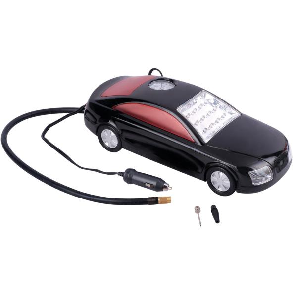 Buy cheap 12 Volt Car Shaped Car Air Pum 3 In 1 With 4V 1.5Ah Battery 150 PSI With Multi - Color from wholesalers