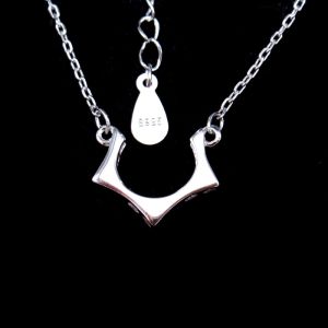 Buy cheap 925 Silver Cubic Zirconia Necklace Round Tree Pendant For Unisex Gender from wholesalers