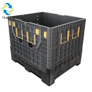 Buy cheap Large custom box Industry storage heavy duty Plastic pallet box for shipping from wholesalers