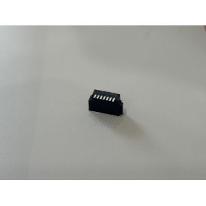 SATA 7-Pin Female Right-Angle Electrical Connector, Solder Type Cable Terminal,