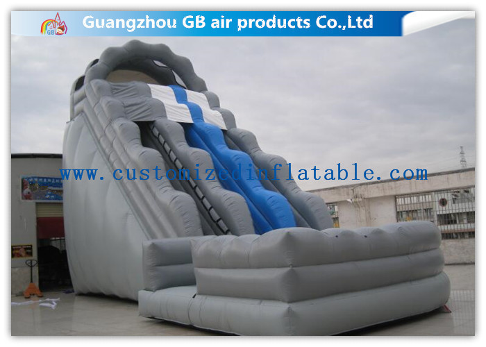 Buy cheap Kids / Adults Double Inflatable Water Slide With Small Pool For Summer Games from wholesalers